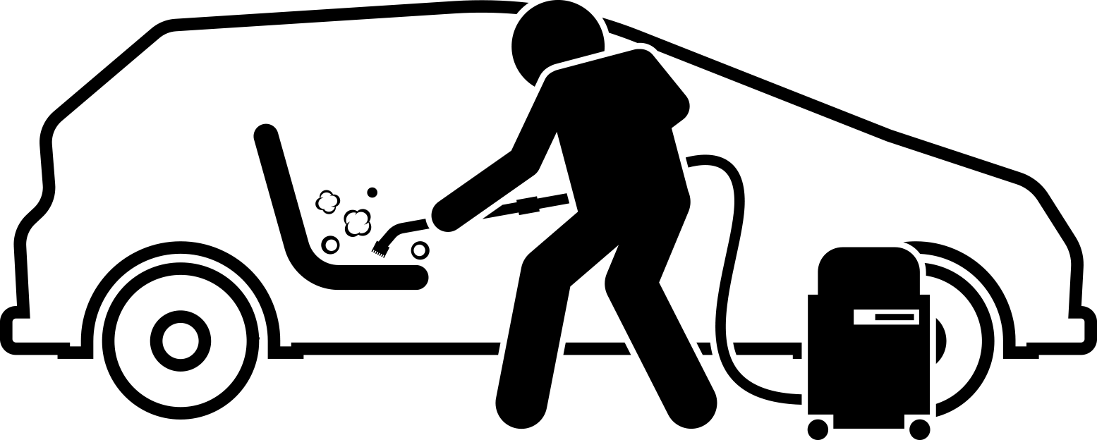 Autoinnenreinigung Icon